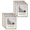 6 Pack: Home Natural Walnut Stain Wood Frame with Mat by Studio Décor®